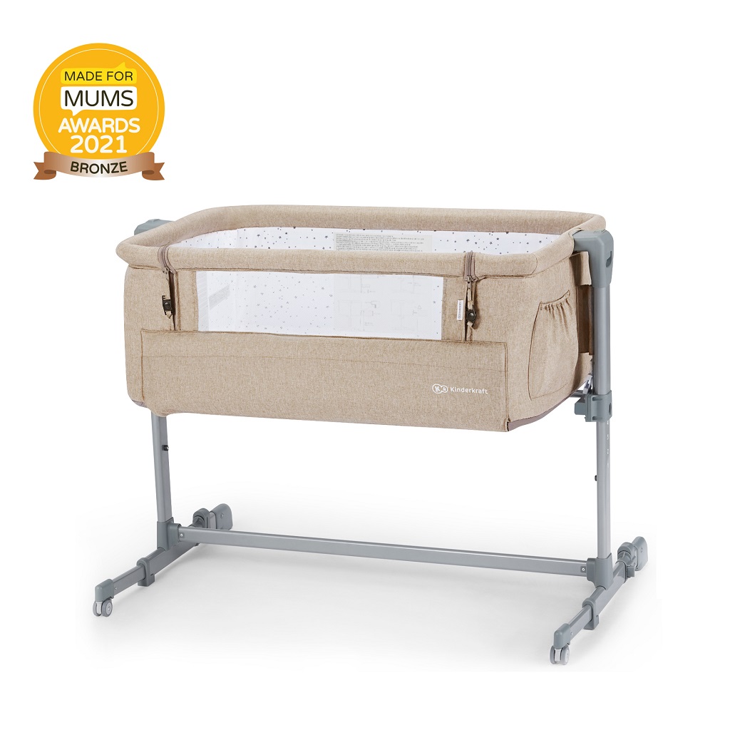 KINDERKRAFT Postýlka dětská polohovatelná Neste Up Beige