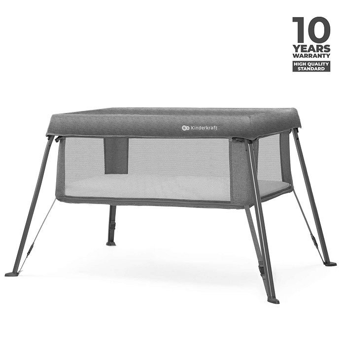 KINDERKRAFT Postieľka cestovná Cami Grey