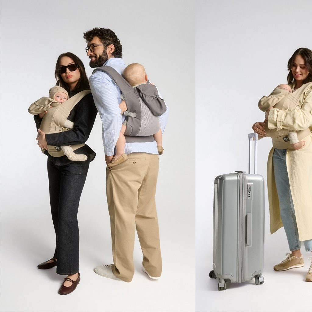 KINDERKRAFT Nosič detský CarryBee Grey
