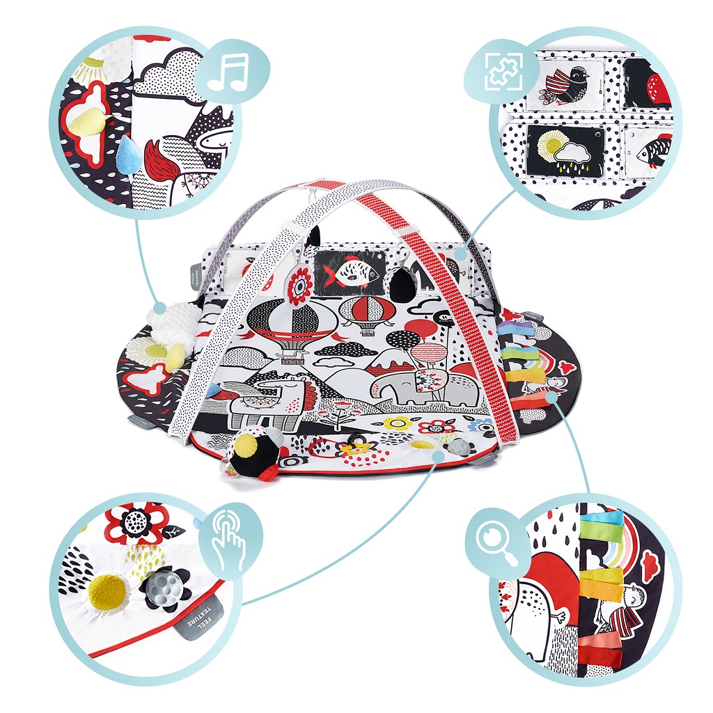 KINDERKRAFT SELECT Deka na hranie 4Smart, Premium