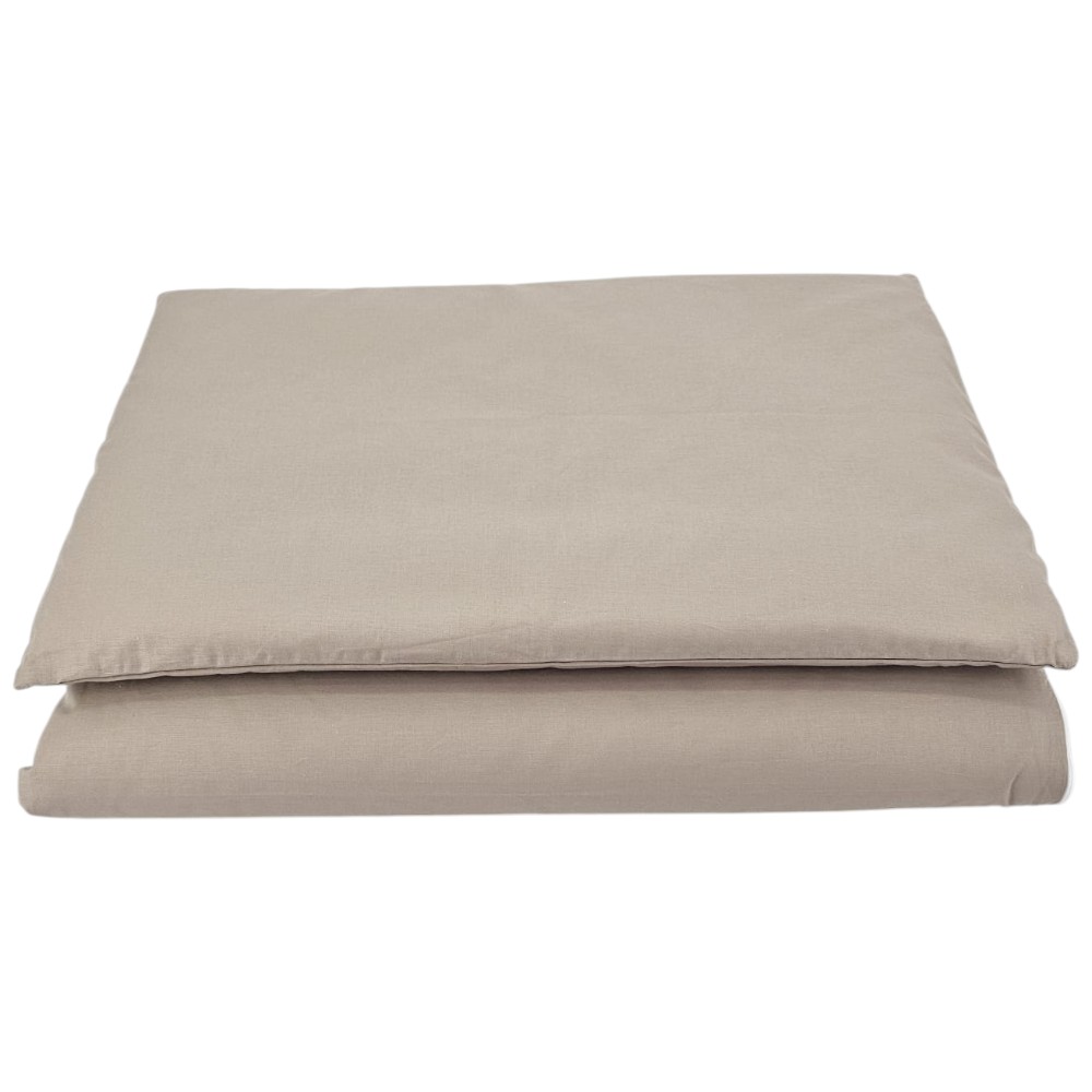 EKO Obliečky do detskej postieľky 2dielne bavlnené Dark Beige 40x60cm, 90x120cm