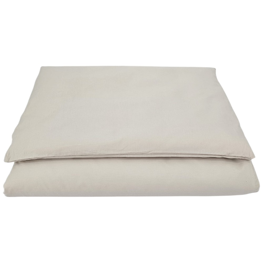 EKO Obliečky do detskej postieľky 2dielne bavlnené Light Beige 40x60cm, 90x120cm