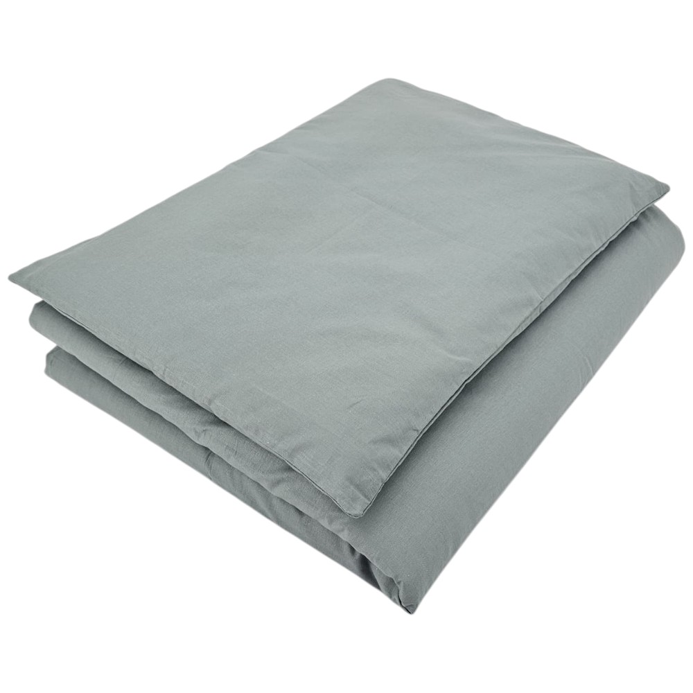 EKO Obliečky do detskej postieľky 2dielne bavlnené Olive Green 40x60cm, 90x120cm