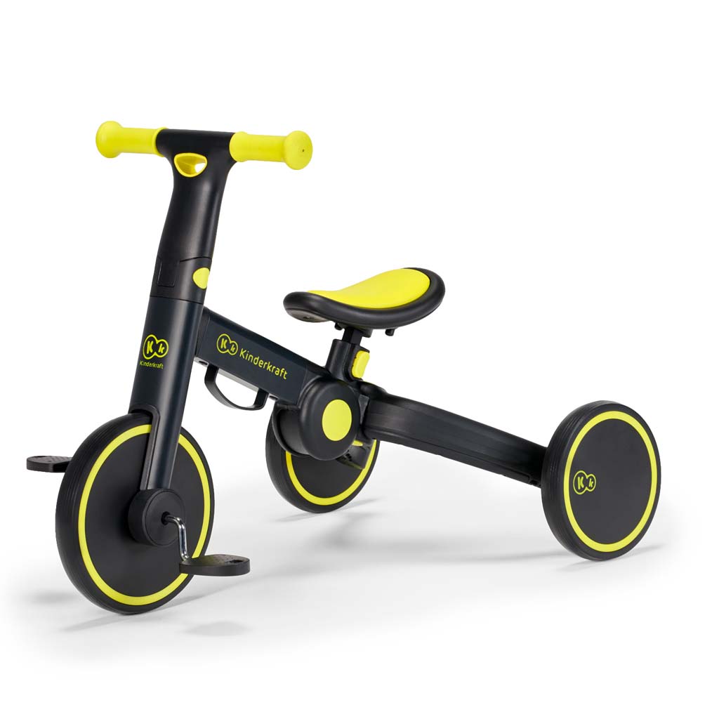 KINDERKRAFT Trojkolka 4TRIKE black volt