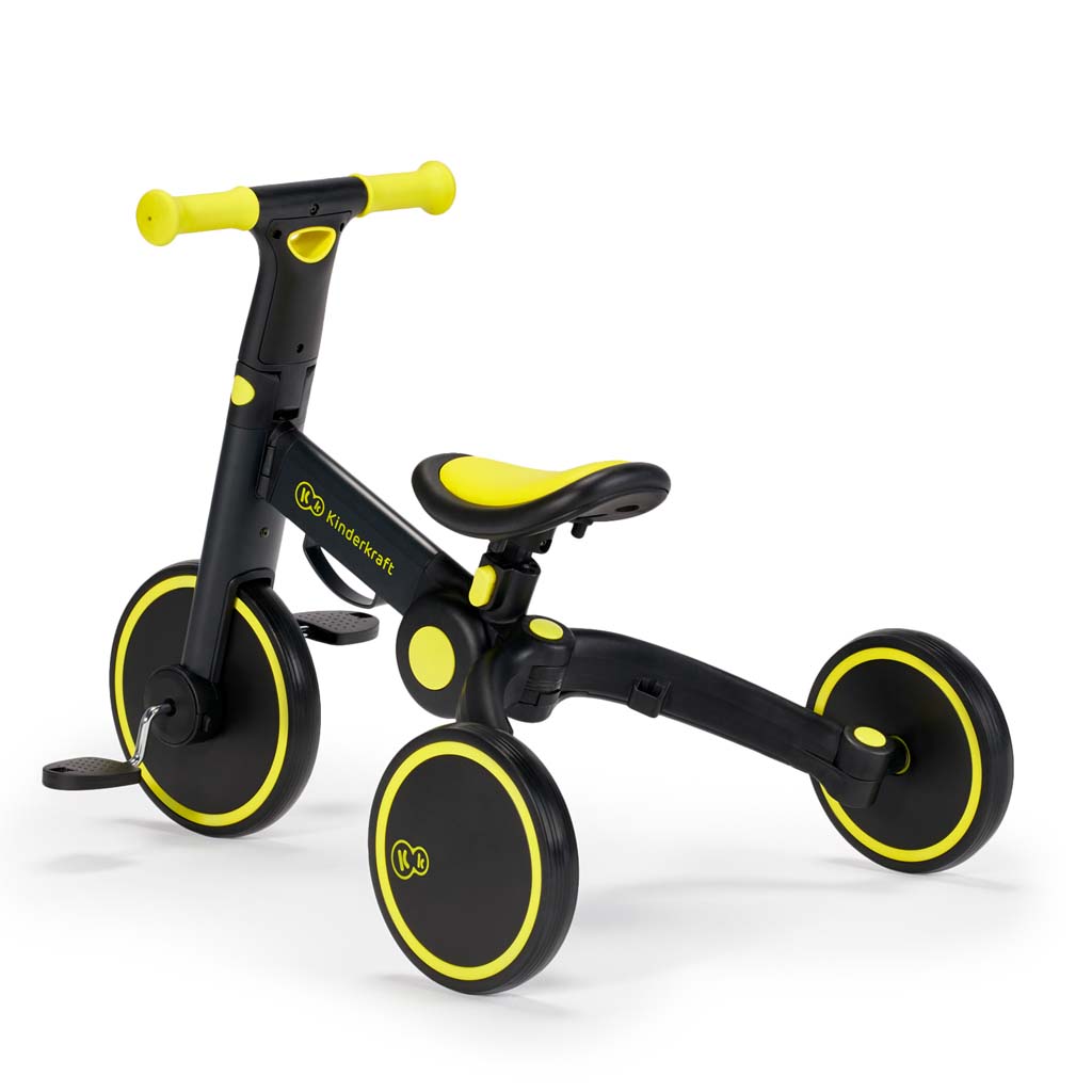 KINDERKRAFT Trojkolka 4TRIKE black volt