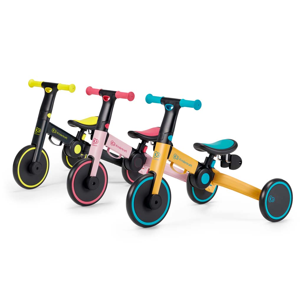 KINDERKRAFT Trojkolka 4TRIKE black volt