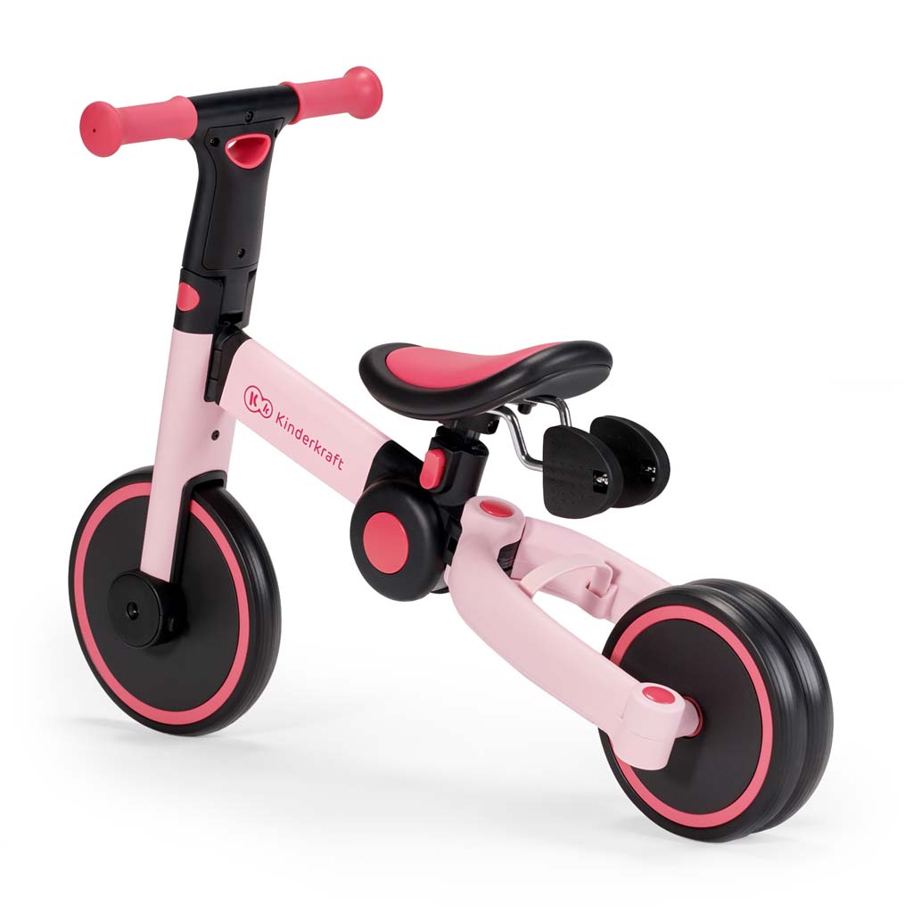 KINDERKRAFT Trojkolka 4TRIKE candy pink