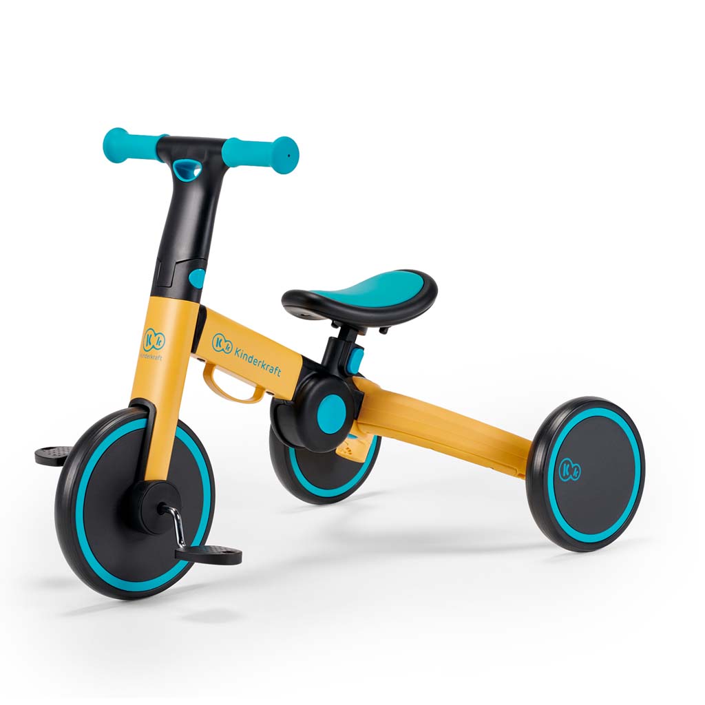 KINDERKRAFT Trojkolka 4TRIKE primrose yellow