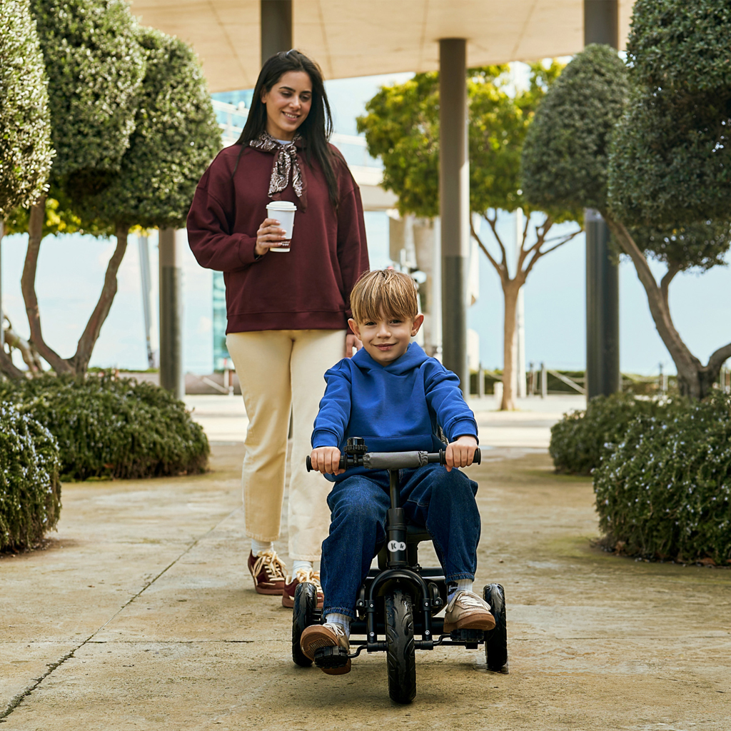 KINDERKRAFT Trojkolka Aston 2 Plus Grey, 9m+