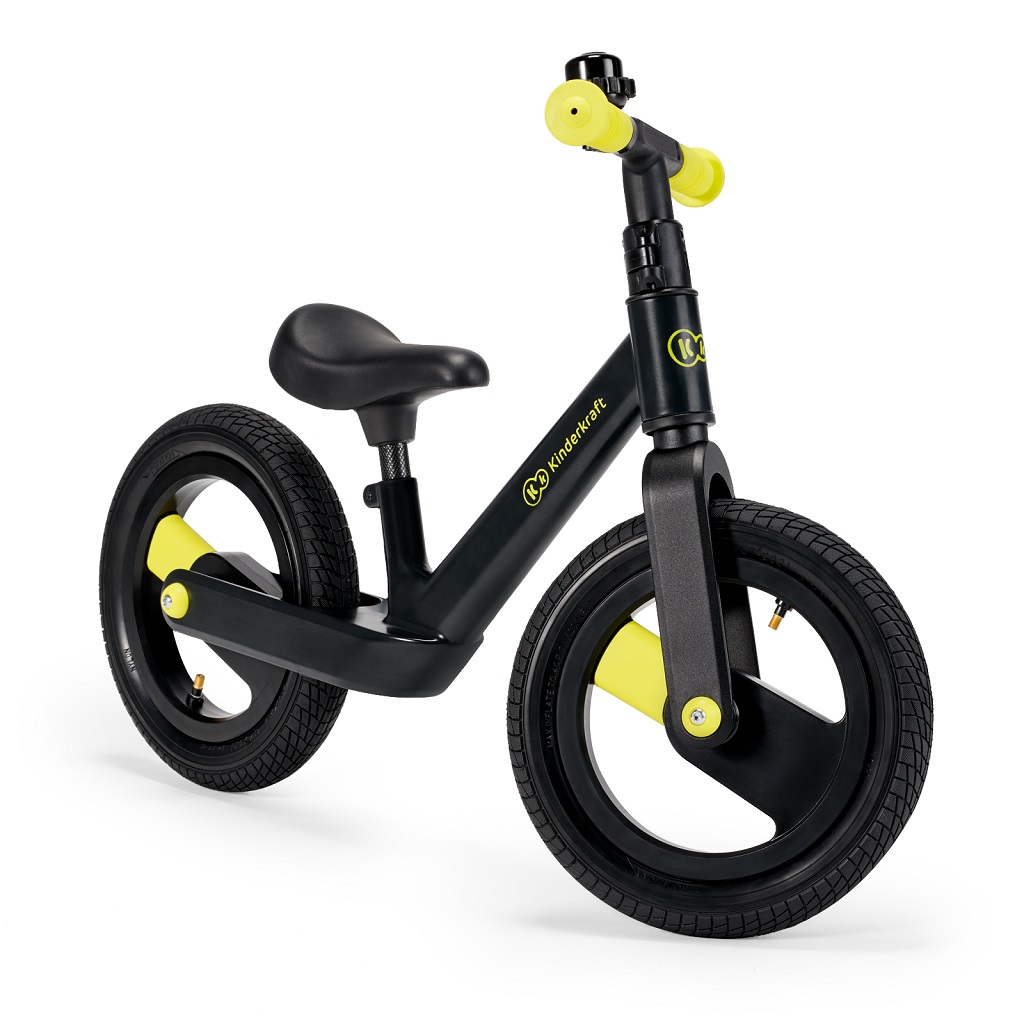 KINDERKRAFT SELECT Odrážadlo Goswift Black Volt, Premium