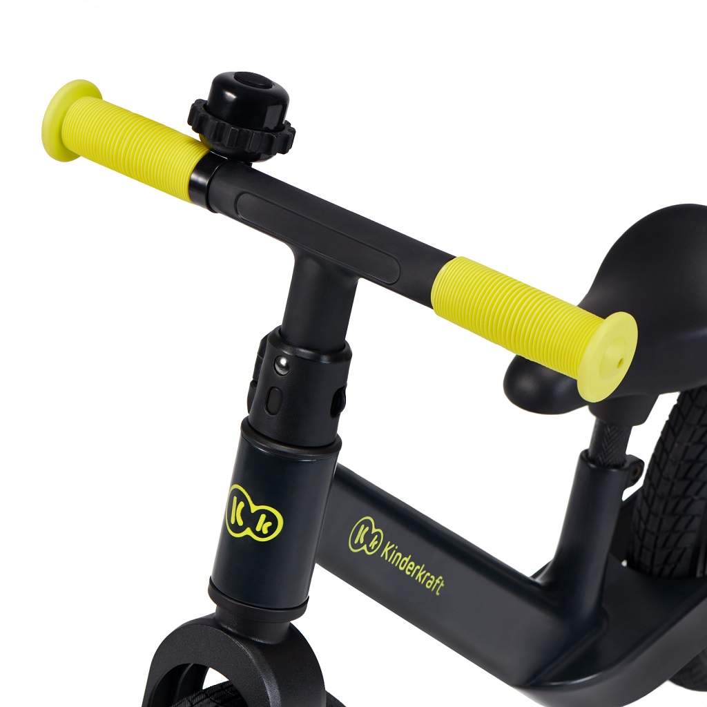 KINDERKRAFT SELECT Odrážadlo Goswift Black Volt, Premium