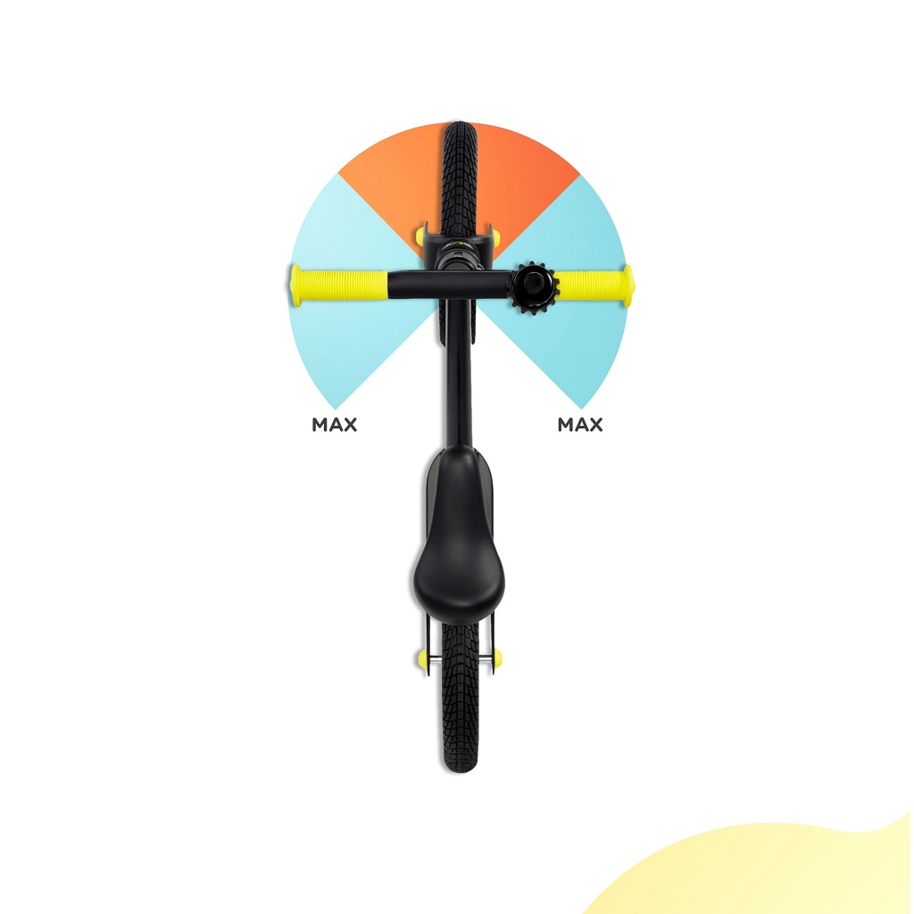 KINDERKRAFT SELECT Odrážadlo Goswift Black Volt, Premium