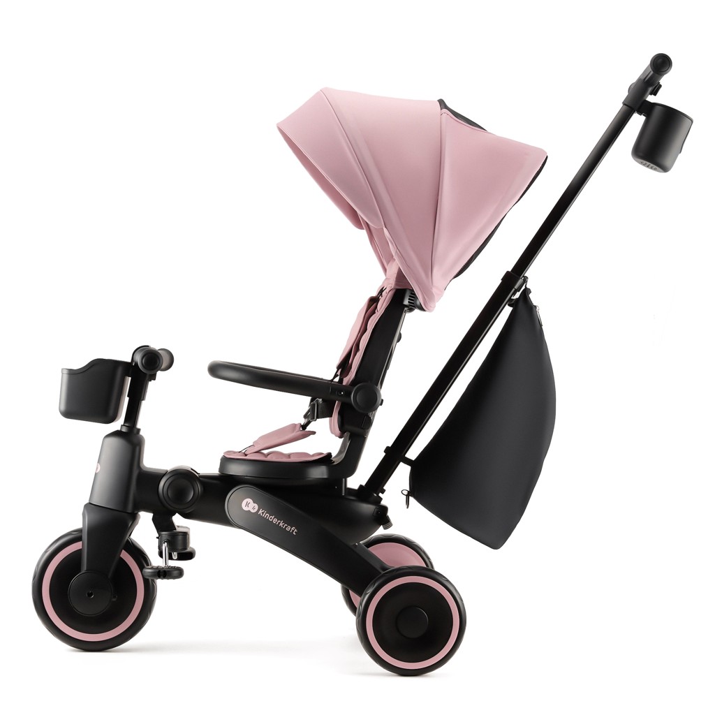 KINDERKRAFT Detská trojkolka Jazz 2 Pink