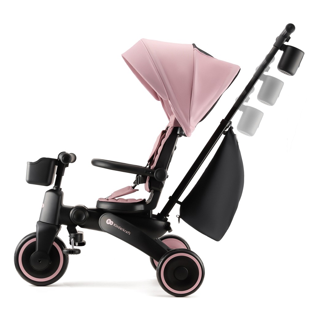 KINDERKRAFT Detská trojkolka Jazz 2 Pink