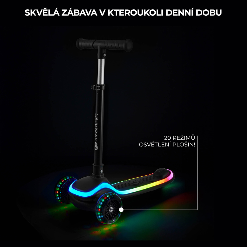 KINDERKRAFT Kolobežka trojkolová Raket Blue