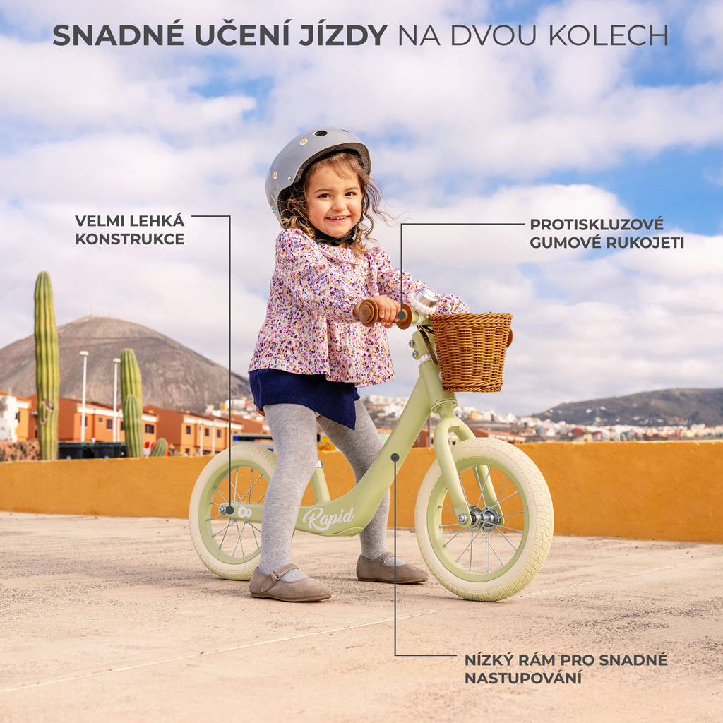 KINDERKRAFT SELECT Odrážadlo Rapid2 Blue Breeze