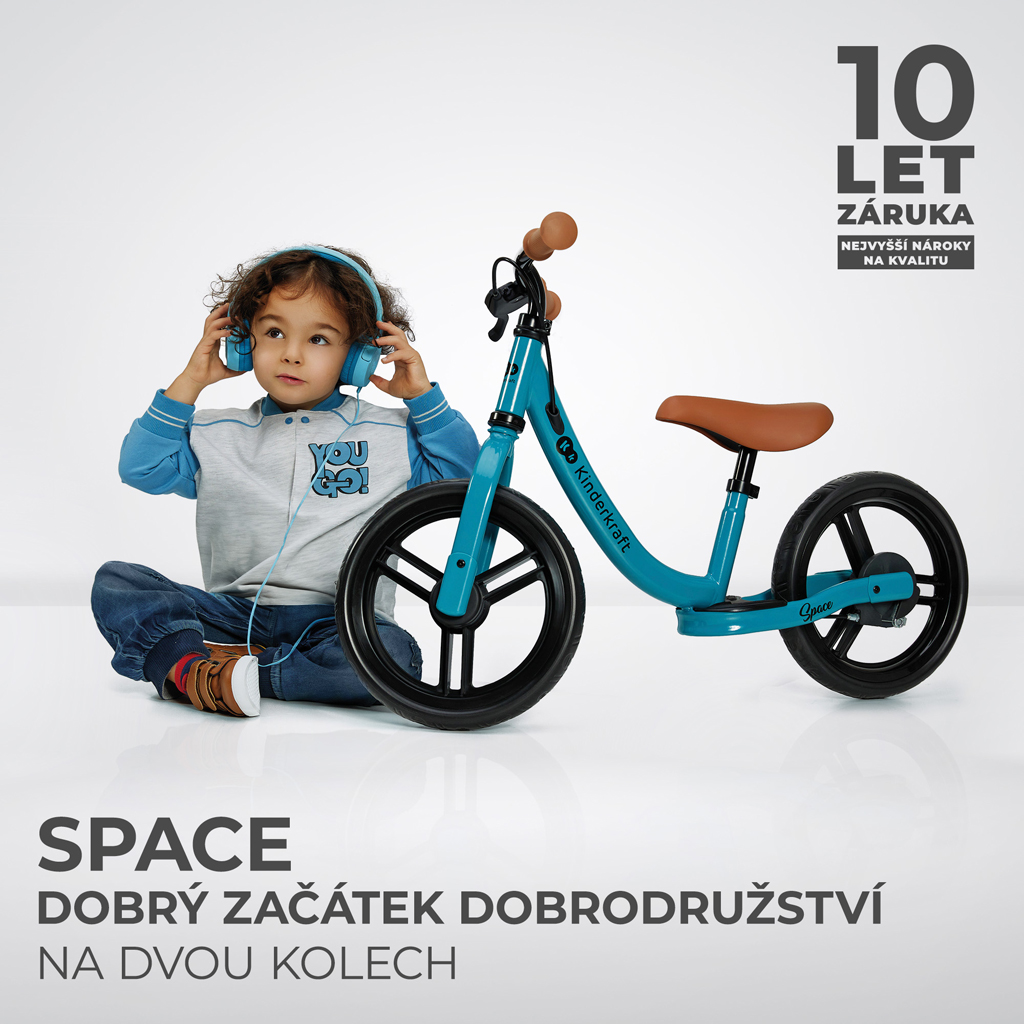 KINDERKRAFT Odrážadlo Space Deep blue