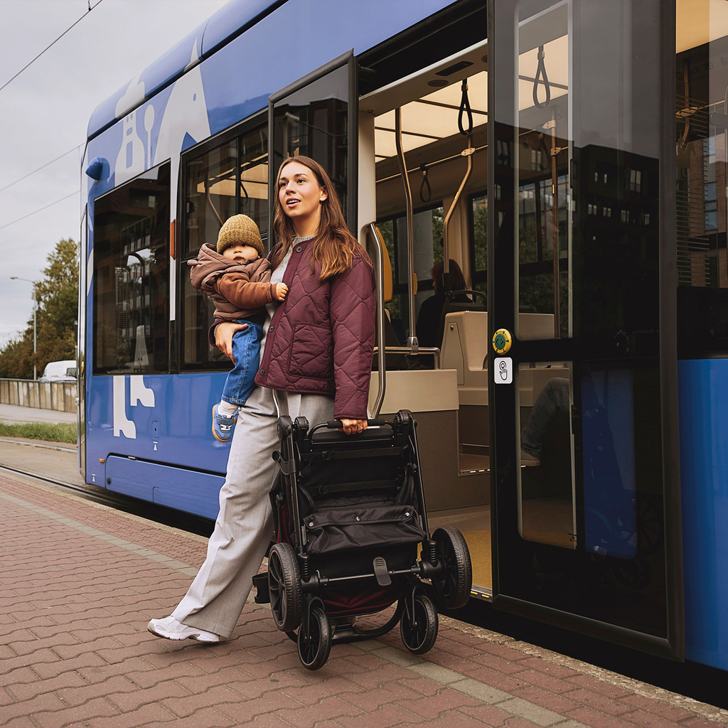 KINDERKRAFT Kočík športový Grande 2 Dark Ruby