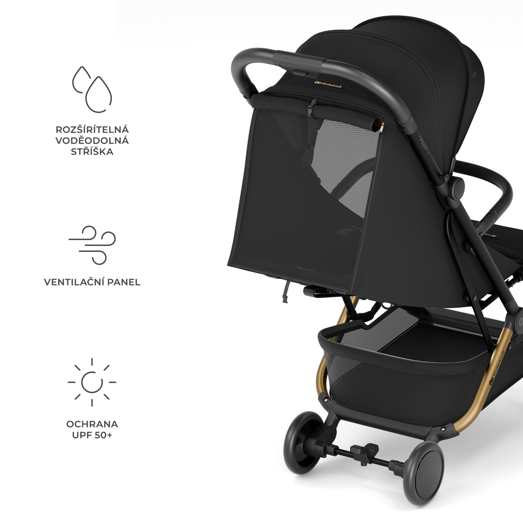KINDERKRAFT SELECT Kočík športový Pilot 2 Black