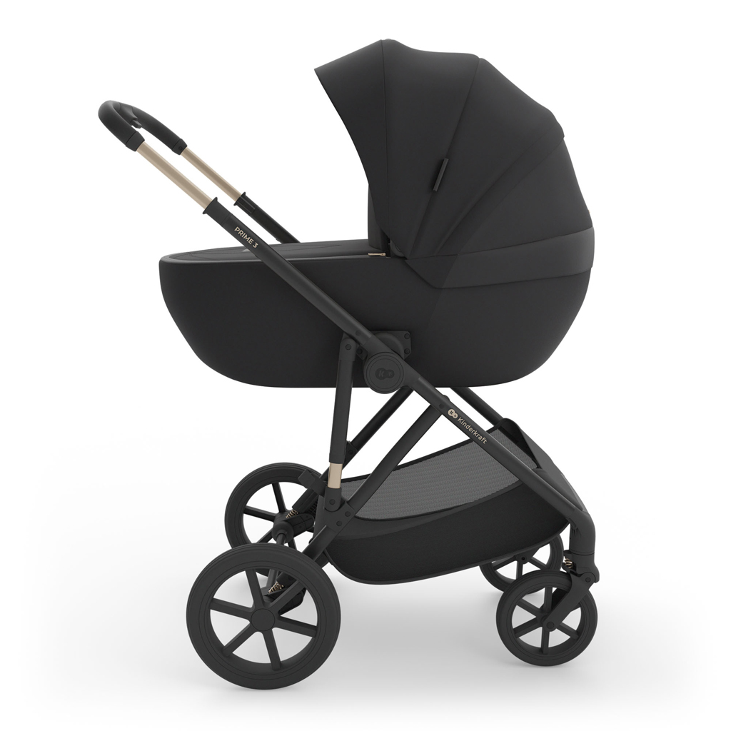KINDERKRAFT Kočík kombinovaný 2v1 Prime 3 Venezian Black