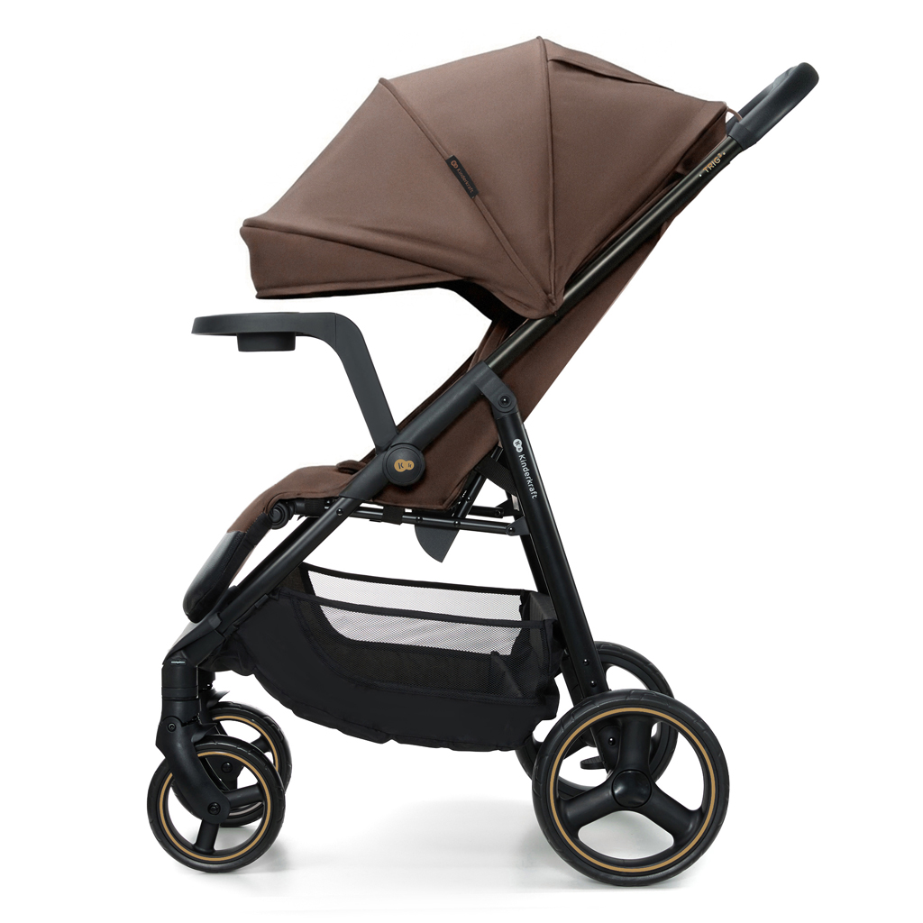 KINDERKRAFT Kočík športový Trig 3 Tray Velvet Mocca