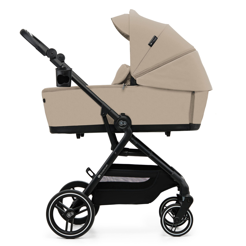 KINDERKRAFT SELECT Kočík kombinovaný Yoxi 3v1 Sand Beige