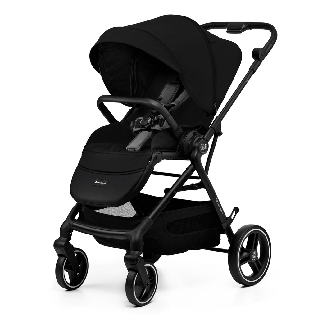 KINDERKRAFT SELECT Kočík kombinovaný Yoxi 3v1 Pure Black