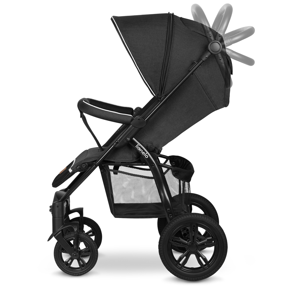 LIONELO Kočík športový Annet Tour Black Carbon