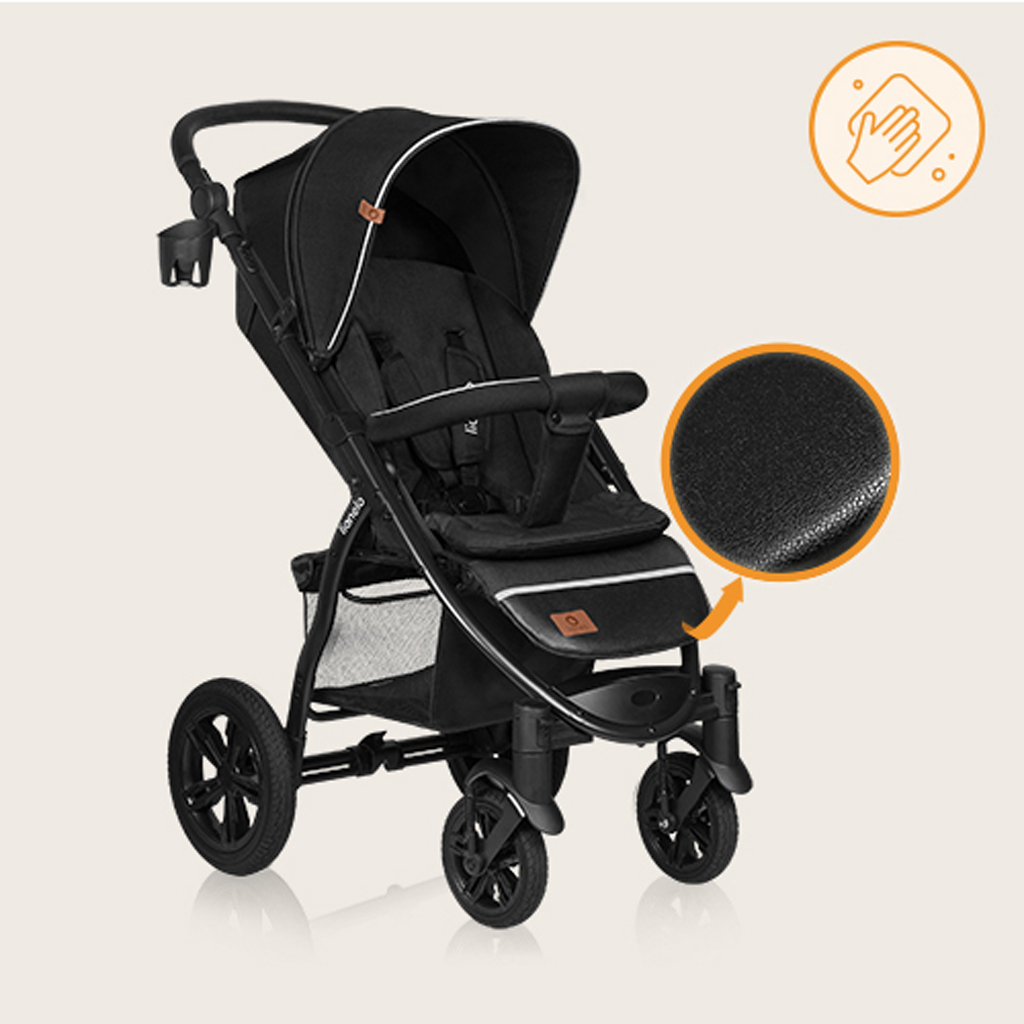 LIONELO Kočík športový Annet Tour Black Carbon