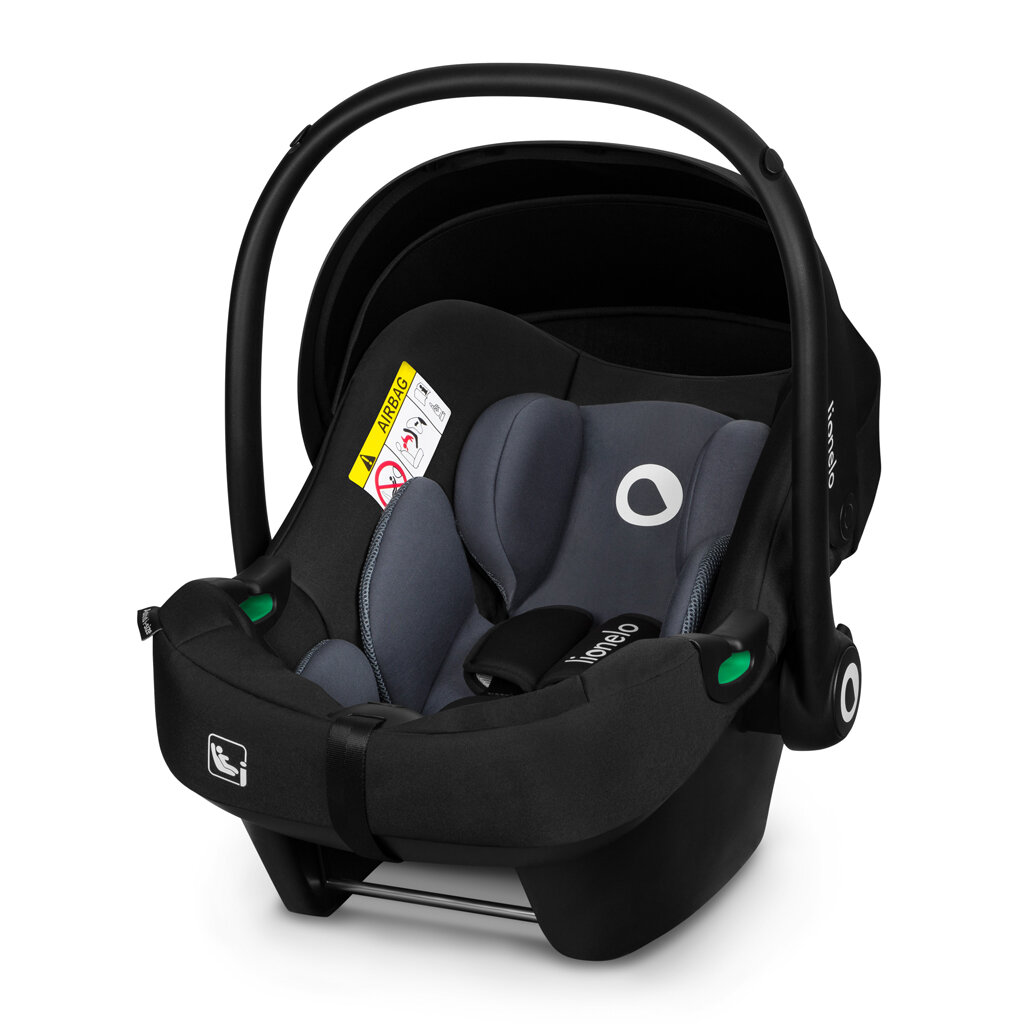 LIONELO Autosedačka Astrid i-Size (40-87 cm) Black Grey