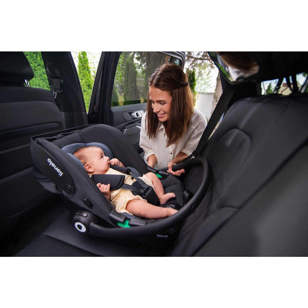 LIONELO Autosedačka Astrid i-Size (40-87 cm) Black Grey