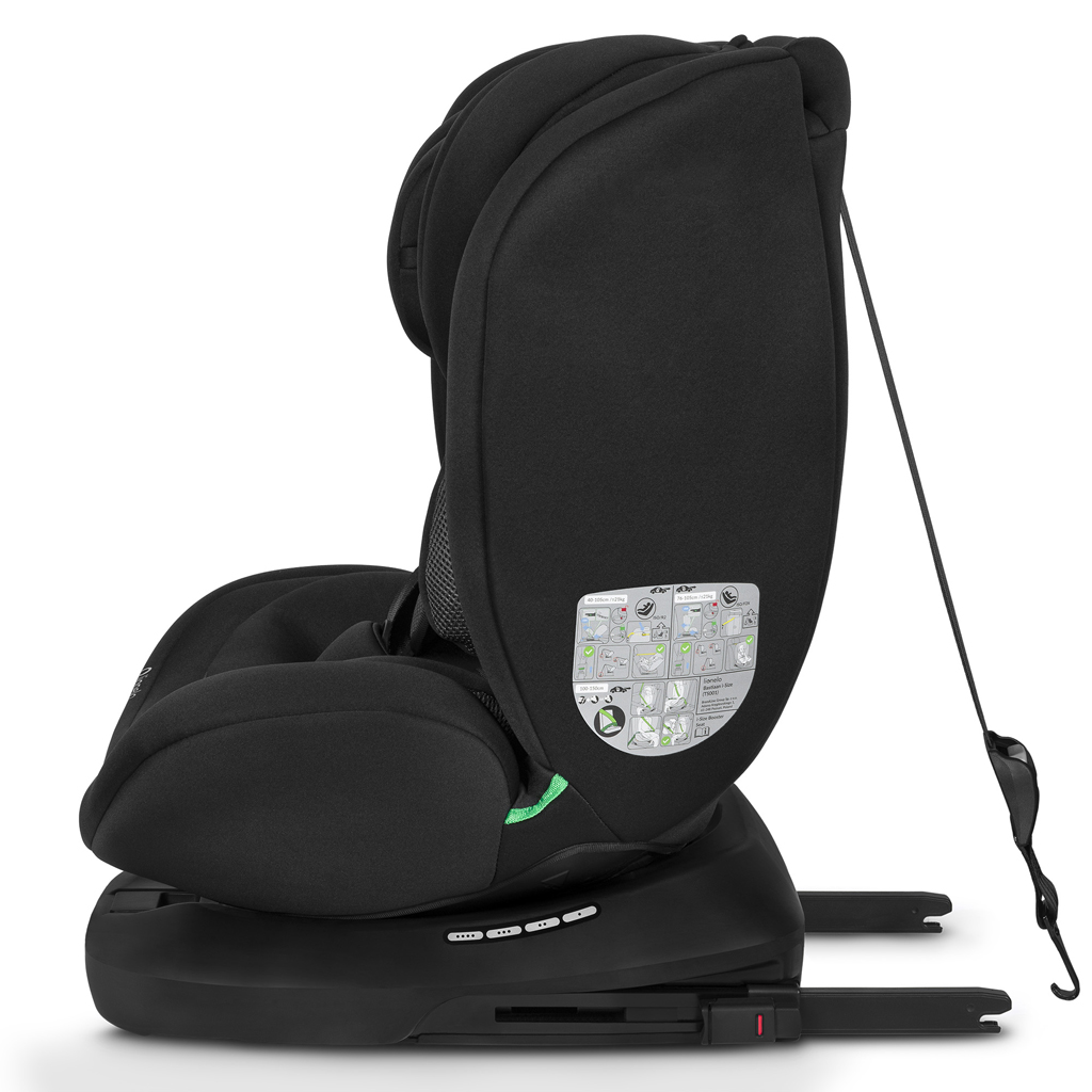 LIONELO Autosedačka Bastiaan i-Size (40-150 cm) Black Carbon