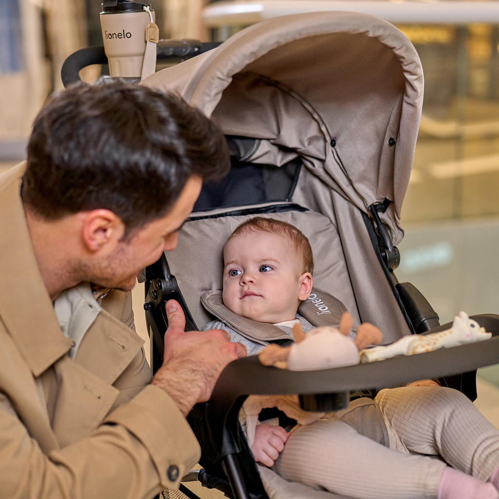 LIONELO Kočík športový Emma Plus Beige Latte