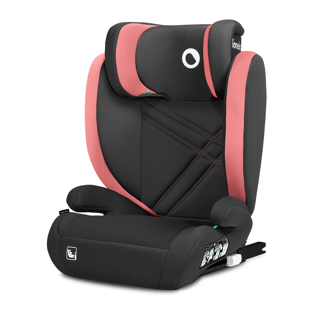LIONELO Autosedačka Hugo i-Size (100-150 cm) Pink Baby