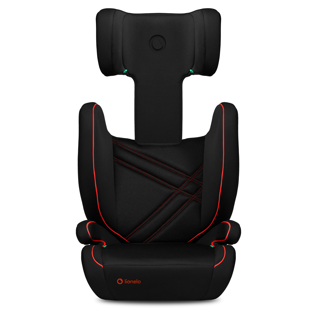 LIONELO Autosedačka Hugo i-Size (100-150 cm) Sporty Black Red