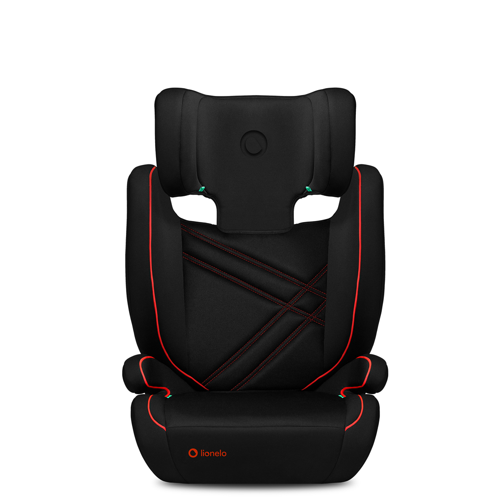 LIONELO Autosedačka Hugo i-Size (100-150 cm) Sporty Black Red
