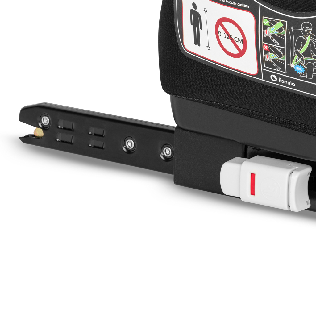 LIONELO Podsedák Luuk Fix i-Size (125-150 cm) Grey Stone