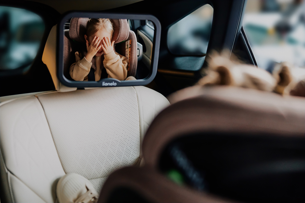 LIONELO Spätné zrkadlo do auta Sett Black Carbon