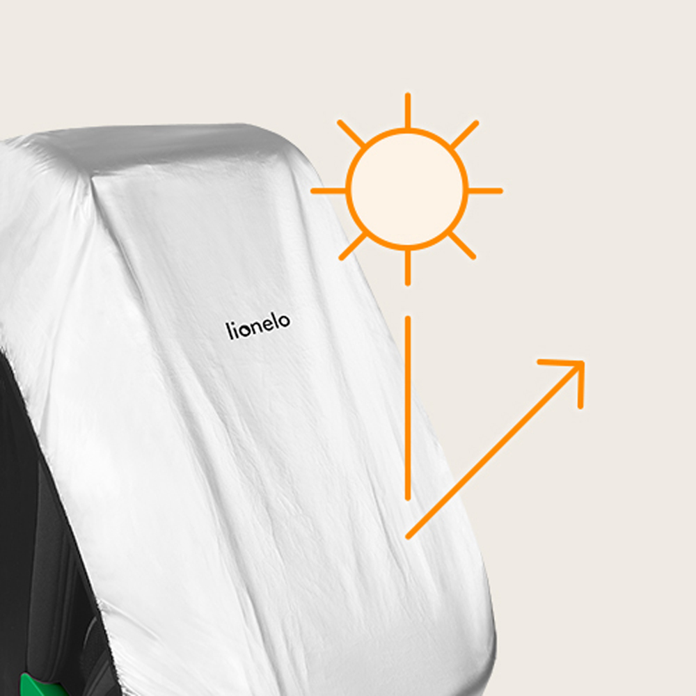 LIONELO Poťah na autosedačku ThermalCover Silver