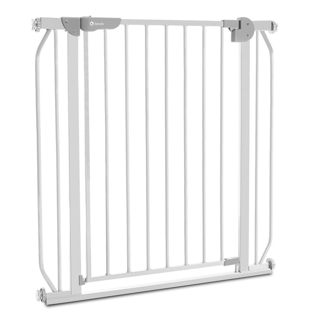 LIONELO Detská zábrana Truus Slim Grey 75-105 cm
