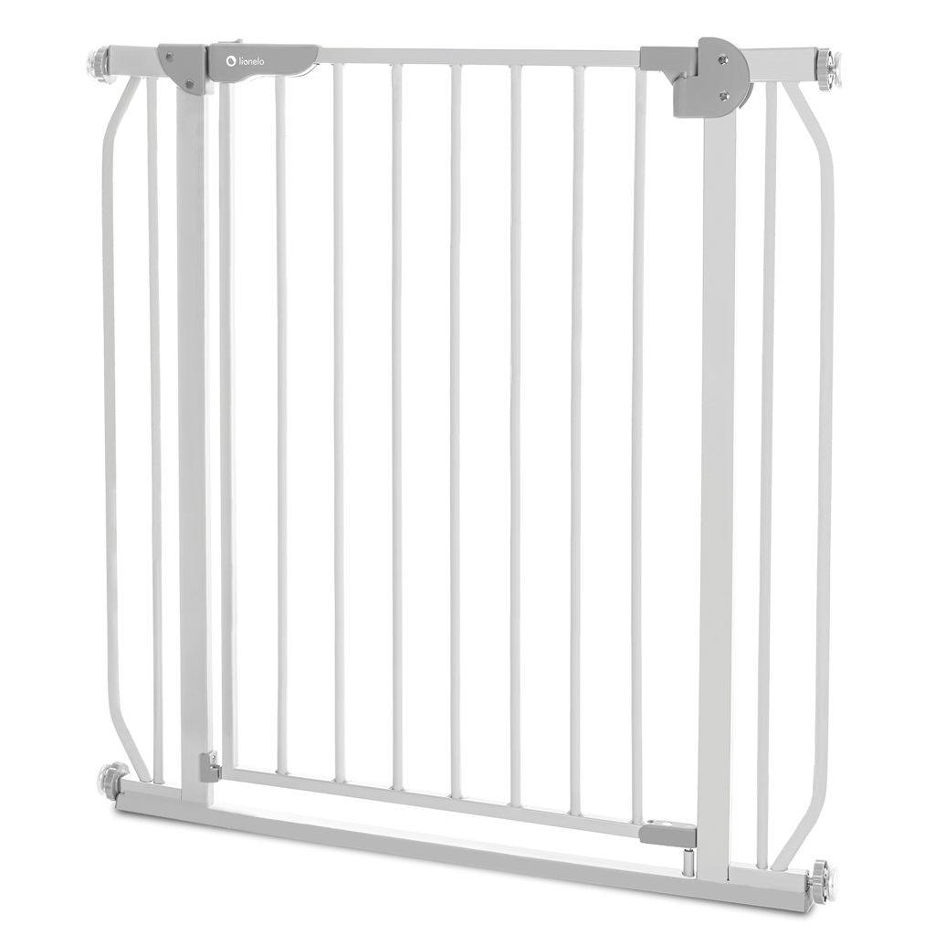 LIONELO Detská zábrana Truus Slim Grey 75-105 cm