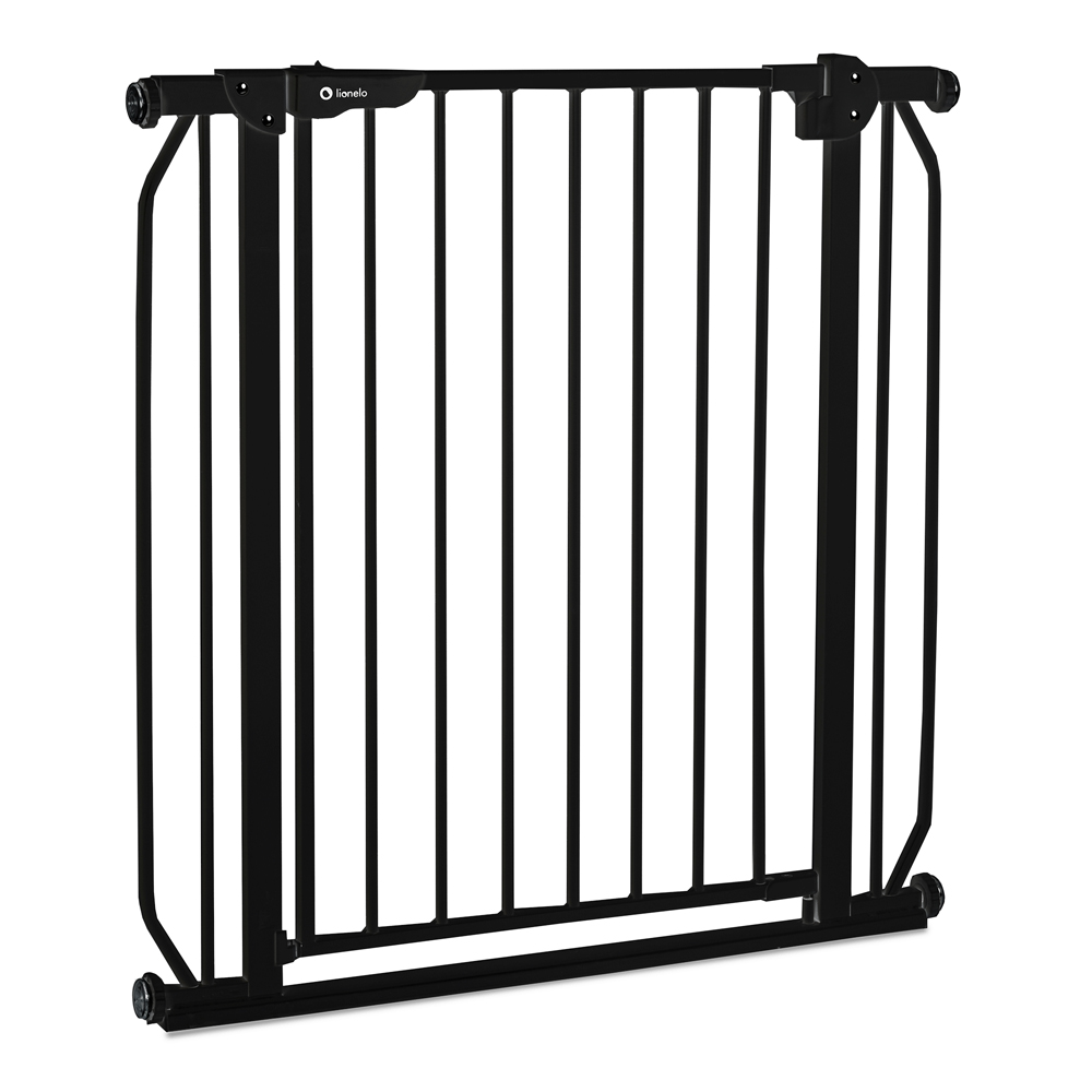 LIONELO Detská zábrana Truus Slim Black Onyx 75-105 cm