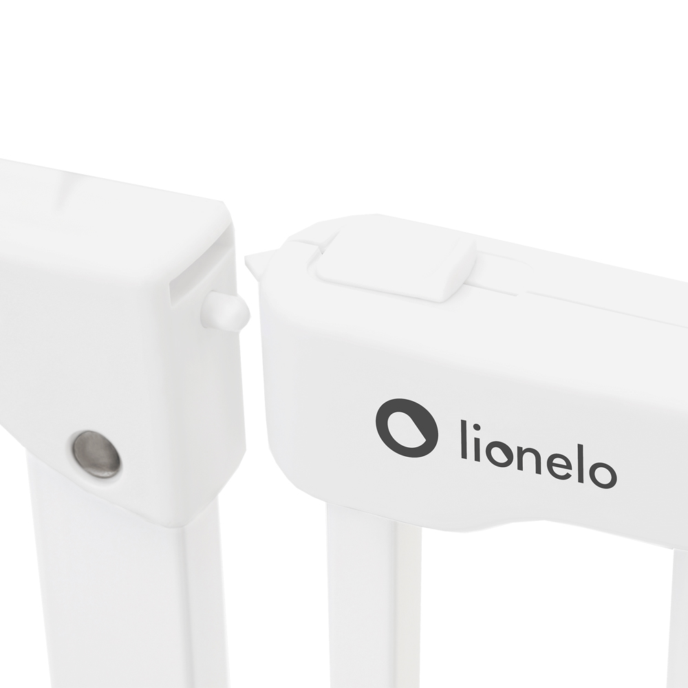 LIONELO Detská zábrana Truus Slim White 75-105 cm