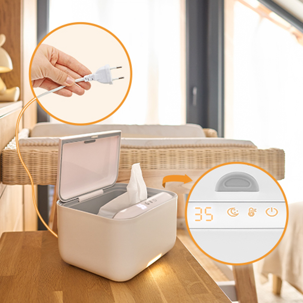 LIONELO Ohrievač obrúskov BabyBliss