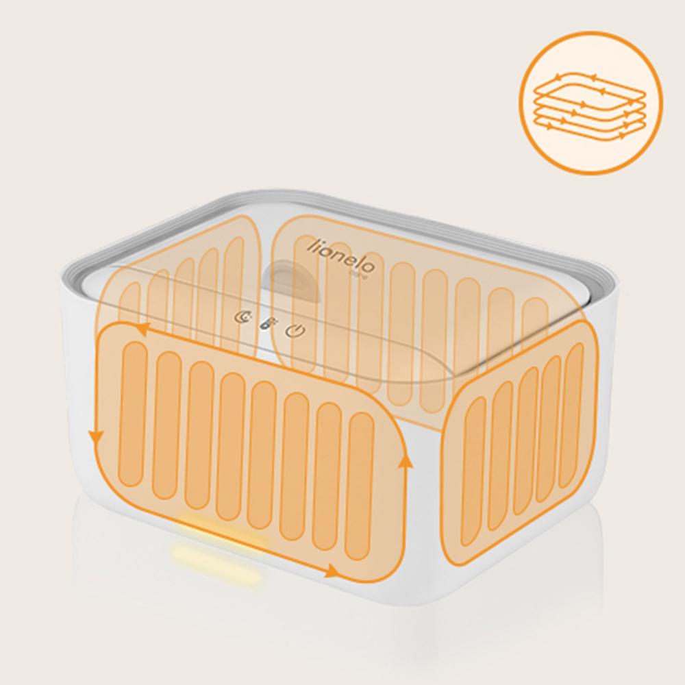 LIONELO Ohrievač obrúskov BabyBliss