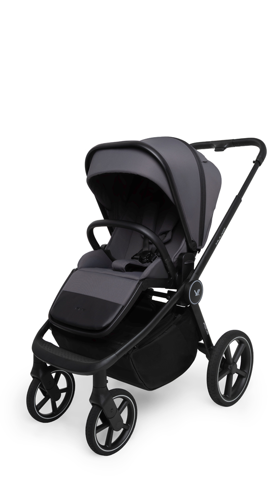 MUUVO Kočík kombinovaný 2v1 Fold Iron Graphite