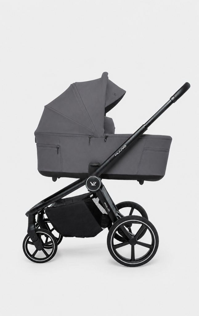 MUUVO Kočík kombinovaný 2v1 Fold Iron Graphite