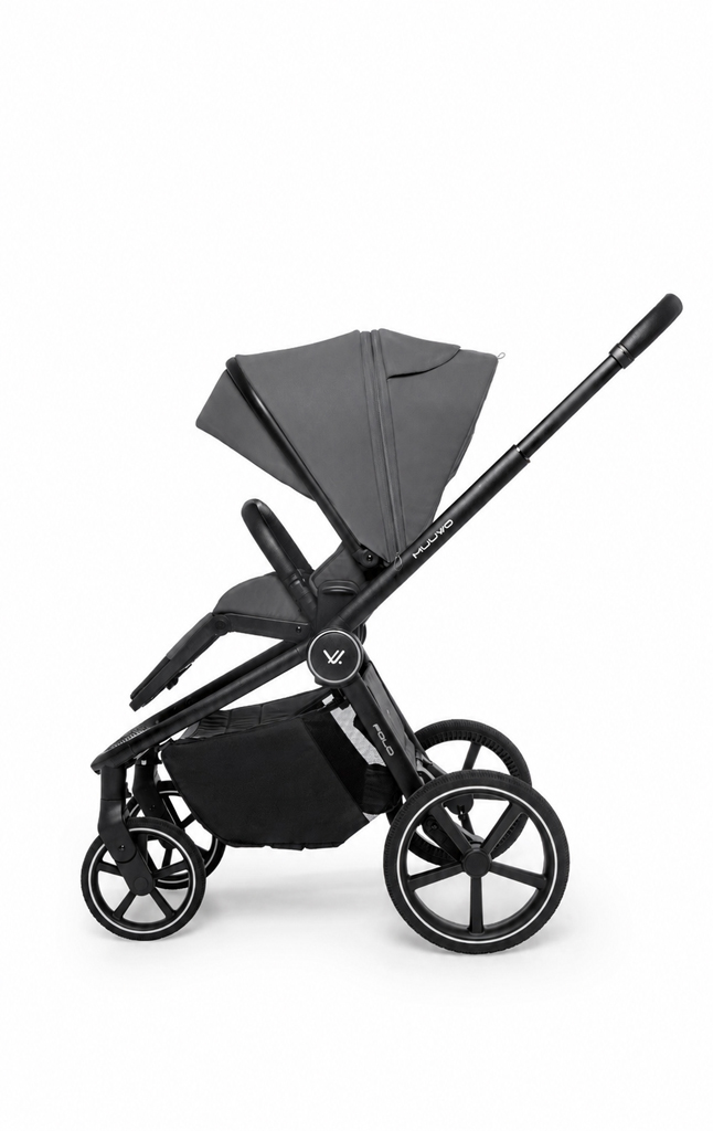 MUUVO Kočík kombinovaný 2v1 Fold Iron Graphite