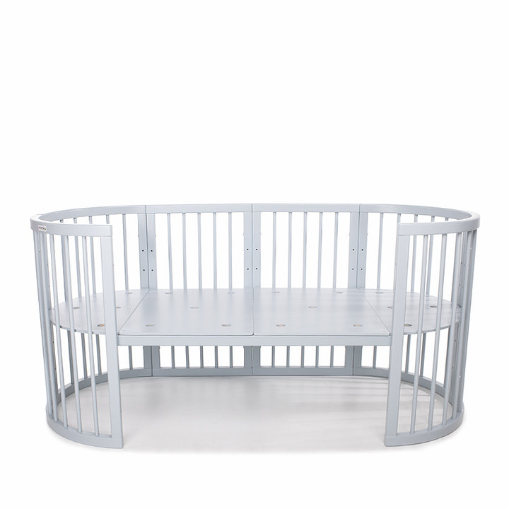 MIMIKO Postieľka okrúhla 9v1 Round Grey