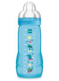 MAM ľahev Baby Bottle Paradise Island 330 ml, 4+ m modrá